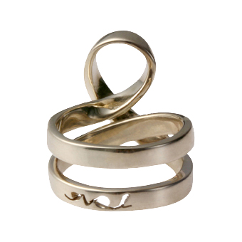 Imagine, The Faith Collection | Gold Ring | 18k White Gold - Click Image to Close